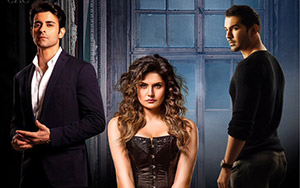 Gautam Rode, Zareen Khan and Abhinav Shukla in Aksar 2